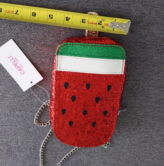 🆕🌿GLITTER WATERMELON PURSE🌿 - Picture 4 of 7